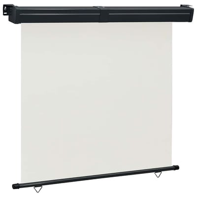 vidaXL - Balkonscherm - 175x250 - cm - crèmekleurig