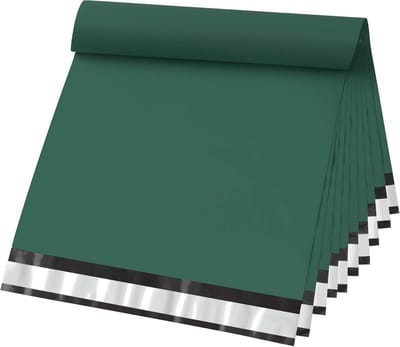 Verzendzakken - Enveloppen Mailers - Producten Verzenden - Waterdicht en Scheurbestendig - 200 stuks 10x13 inch - Ultramarijn Groen