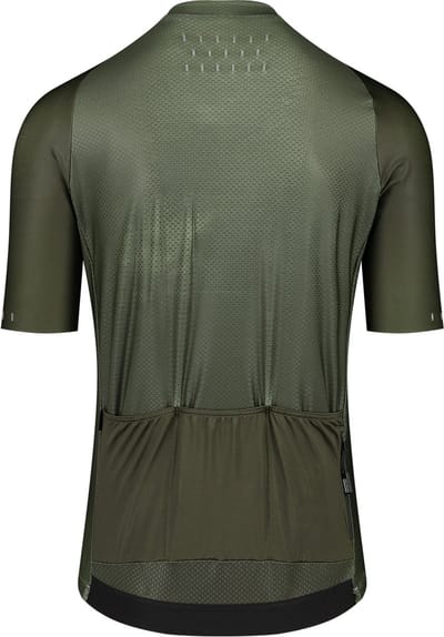 BIORACER Icon Coldblack - Fietsshirt Zomer - Heren - Thyme Green - Korte Mouw - UV-Bescherming & Aansluitend - Maat S