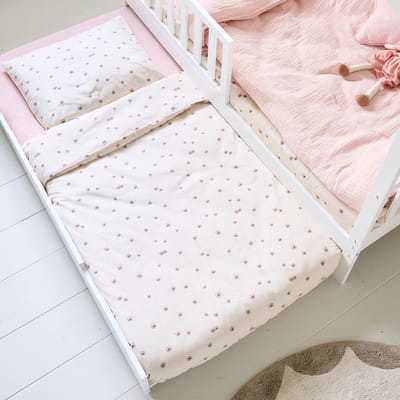 Petite Amélie Onderschuifbed voor Bedhuisje «Maison» 80 x 160 cm - Wit – Grenenhout – Soepel Rollende Wieltjes – 100 kg Draagkracht