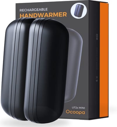 Ocoopa® Handwarmers Herbruikbaar - Tot 12 Uur Warmte – Premium 2-delig Magnetisch Ontwerp – Elektrische Handwarmers - Nooit meer koude handen