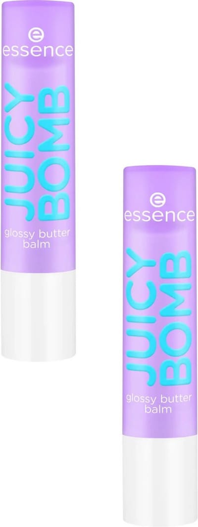 2x Essence Juicy Bomb Glossy Butter Balm 02 So Berry Cute | lipbalm | 2-pack