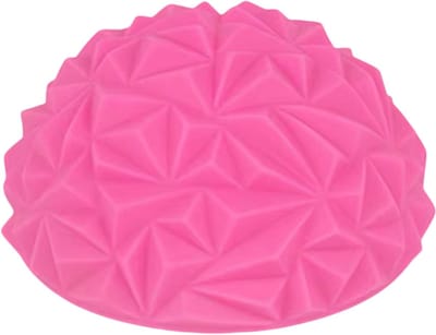 1 Stuk Halfbol Yoga Ball – Balance Stepping Stones voor Kinderen en Volwassenen – Fitness Bal, Balans Training, Massage en Sport Spel Accessoire voor Thuis Oefeningen - Roze