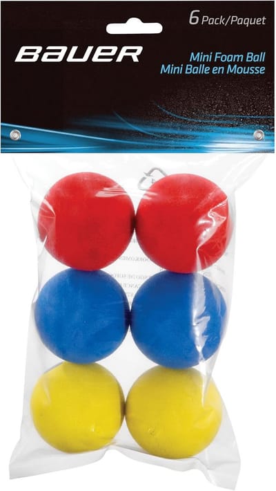 Set van 6 Zachte Schuimrubberen Ballen voor Binnen Hockey en Spel