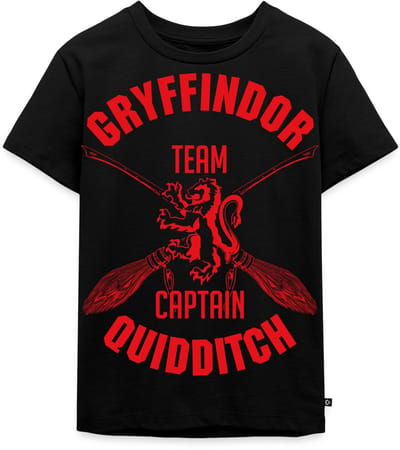 Harry Potter Gryffindor Quidditch Premium T Shirt Kinderen