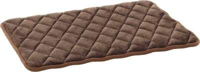 Orthopedische hondenkussen – Orthopedisch benchkussen – Extra luxe hondenkussen 55,5 x 38,5 cm – Pure luxe met memory foam – Flamingo Kussen Weimar Rechthoekig Bruin XS