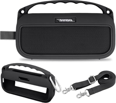 Zachte Silicium Hoes Vervanging voor Bluetooth Draagbare Speaker - Bescherming, Schokbestendig, Stijlvol Ontwerp
