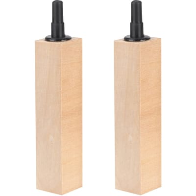 2 Pièces/Ensemble Diffuseur Pierre à Air en Bois Naturel pour Aquarium(L) L beige