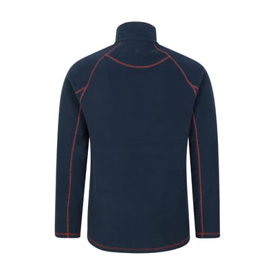 Mountain Warehouse Heren Ashbourne II Half Zip Fleece Top (Marine)