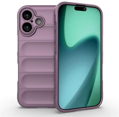 Coverup Hoesje - Geschikt voor iPhone 17 Hoesje - Coverup Hands-On Rugged Back Cover - Paars