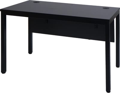 Bureau MCW-E94, bureau computer 120x60cm ~ zwart