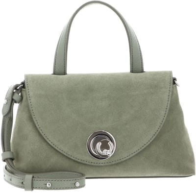COCCINELLE Leren handtas schoudertas Nikla Suede Bim Handbag Warm Taupe