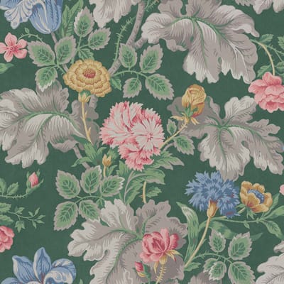 Boråstapeter Vliesbehang 4834 - New Heritage - Botanisch Groen - 53cm x 10.05m