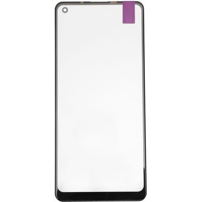 Buitenscherm van glas aan de voorkant met reparatieset Krasbestendig Gladde aanraking voor Galaxy A21 SM-A215 gray