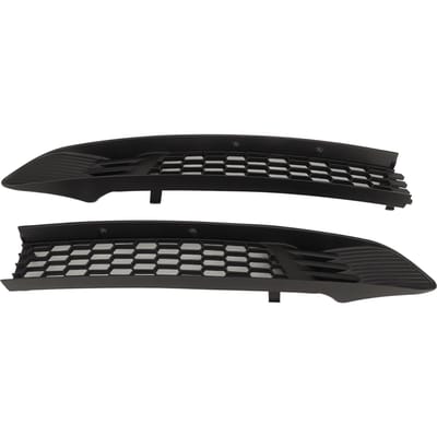 Auto Voorbumper Grill Split Type Mat Zwart Luchtinlaat Grille Cover Vervanging voor Tesla Model 3 2017 tot 2023 black