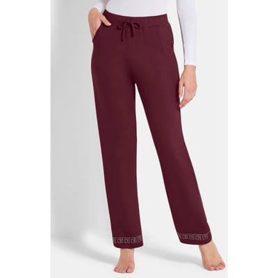 Vrijetijdsbroek - bordeaux - Gr. 19 van Goldner Fashion