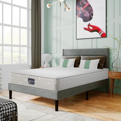 25 cm dikke binnenveringmatras, 160x200 cm, hardheidsgraad H3, individueel verpakte pocketveren, 7-zone koudschuimmatras, 100% Oeko-Tex gecertificeerd