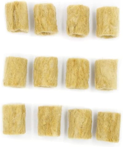 Planten Spons - Steenwol Plug - Zonder Aarde Kweken - 50 Stuks - 18 x 12 x 4 cm - Grijs