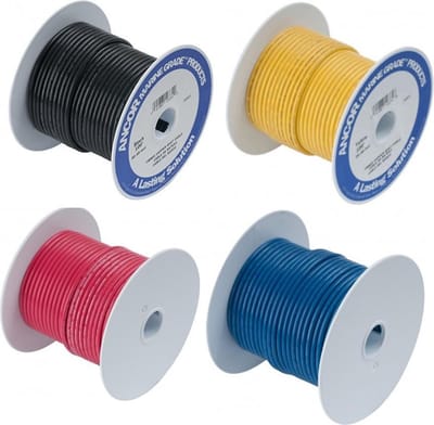 Standaard elektriciteitkabel 16 AWG (1mm²) wit per 1m (AM102910)