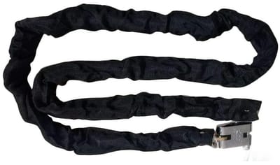 Virtubuy - Kettingslot - Robuust Antifraud Lock - Met 3 Sleutels - Veiligheid voor Fiets en Motor - Duurzaam en sterk - Geschikt voor fietsen en mot..