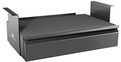 Onderbouw Lade met Plank voor Bureau - Max. 5 kg - Perfecte Oplossing voor Werkplekorganisatie