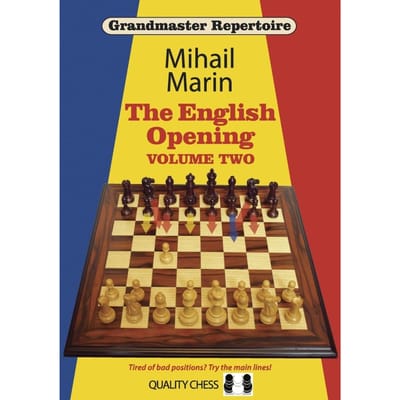 Grootmeester Repertoire 4 - De Engelse Opening Deel. 2 Door Mihail Marin (Zachte Kaft)