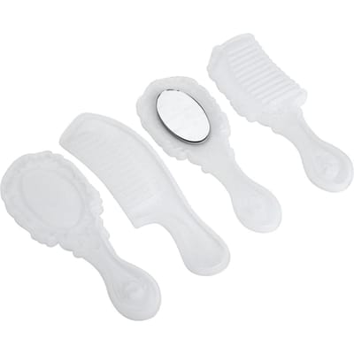 Moule en Silicone Peigne Miroir pour Fabrication Artisanale de Peigne à Cheveux Miroir DIY Moules Réutilisables white