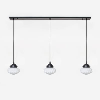 3 x Eternal Star lampen aan plafondbalk Moonlight - Art Deco Trade