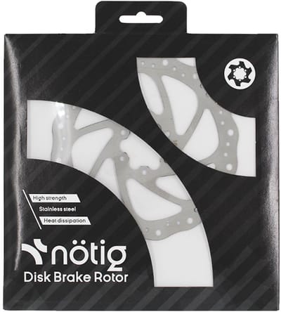 Notig One-pice Remschijf Transparant 160 mm