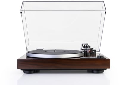 CS 518 Manuele hifi- draaitafel - Walnoot