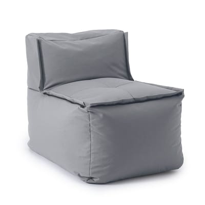 Lumaland Modular Zitzak middenstuk modulaire zitmeubelen grijs | 54*81*70 | 200l