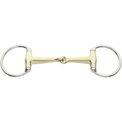 Olijfbit voor enkelgebroken paarden Kavalkade KavalBit 12 mm