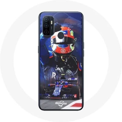Oppo A53 Case Formule 1 Pierre Gasly Autocoureur