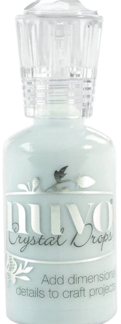 Crystal drops duck egg blue - Nuvo