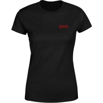 Dungeons & Dragons Logo Women's T-Shirt - Zwart - XS