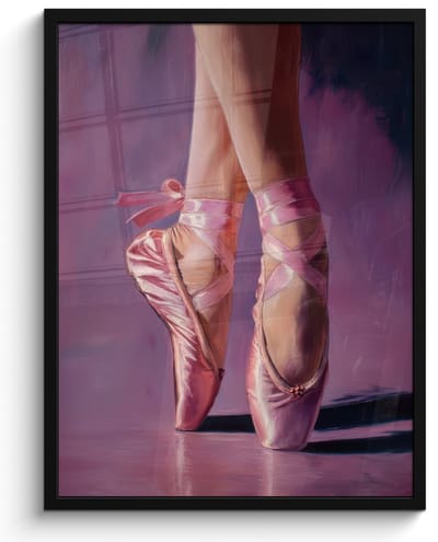 Poster in lijst - Fotolijst 50x70 cm - Posters - Spitzen - Paars - Contrast - Posterlijst zwart - Decoratie - Wanddecoratie woonkamer - Muurdecoratie slaapkamer