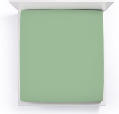 Bella Donna Jersey La Piccola Topperhoeslaken 120x190-200 cm olijf-0533
