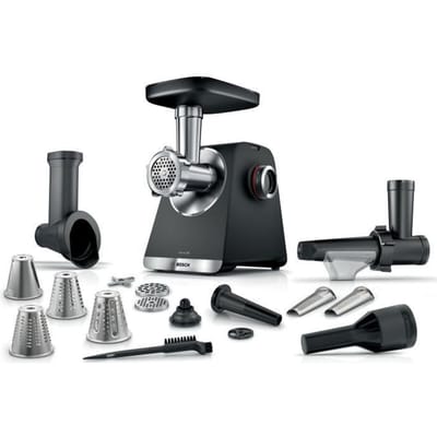 BOSCH Serie 6 MFWS660B Vleesmolen - 500 W - 3 Hakborden - Zwart