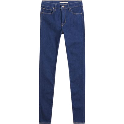 Levi's 720 Skinny Jeans Navy Maat: W25L30 | Skinny Jeans Outlet | Dames | Blauw