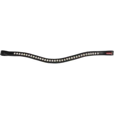 Paard wenkbrauwband bombe chaine kristal Premiere Lyskamm