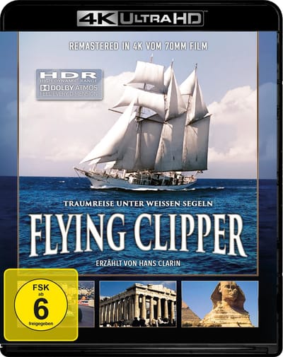Flying Clipper - Traumreise unter weißen Segeln (Ultra HD Blu-ray)