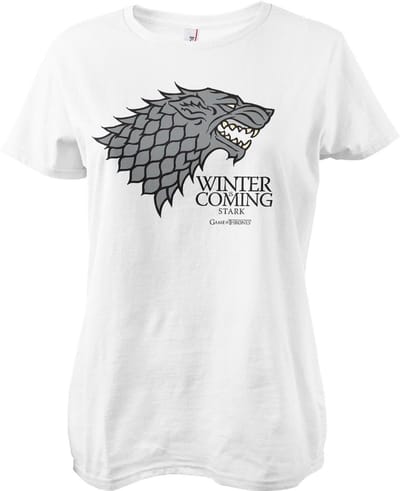 Game of Thrones T-shirt Stark Sigil Girly Tee WB-5-GOT001-H30-13