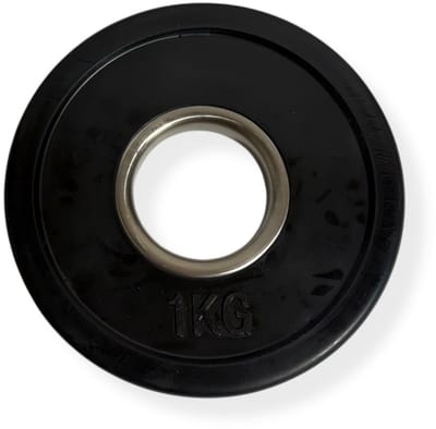Padisport halterschijf 1 kg - Bumper Plates - Olympische Halterschijven - Olympische Gewichten - Halterschijven - Halterschijf 1 Kg