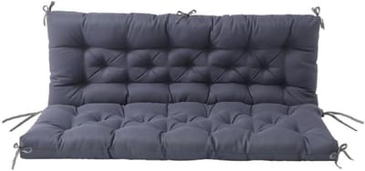 Schommelkussen Waterdicht - Bankkussen Tuin - Buiten Zitten - Extra Dikke Vulling - 150x100cm - Grijs