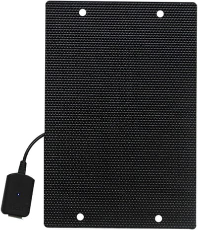 Zonnepaneel oplader - Telefoonlader - Buiten opladen - ETFE materiaal - 19.8x13.3 cm - Zwart