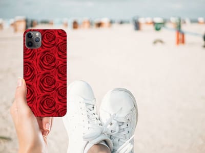 Apple iPhone 11 Pro Max TPU Case Red Roses