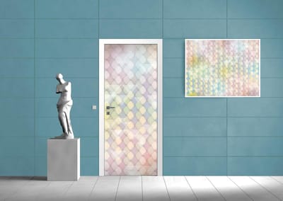 Modern Abstract Diamond Photo Wallcovering