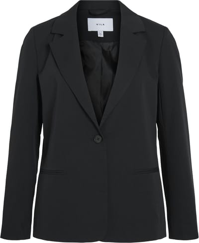Vila Blazer Vibella L/s Blazer - Noos 14117543 Black Beauty Dames Maat - W38