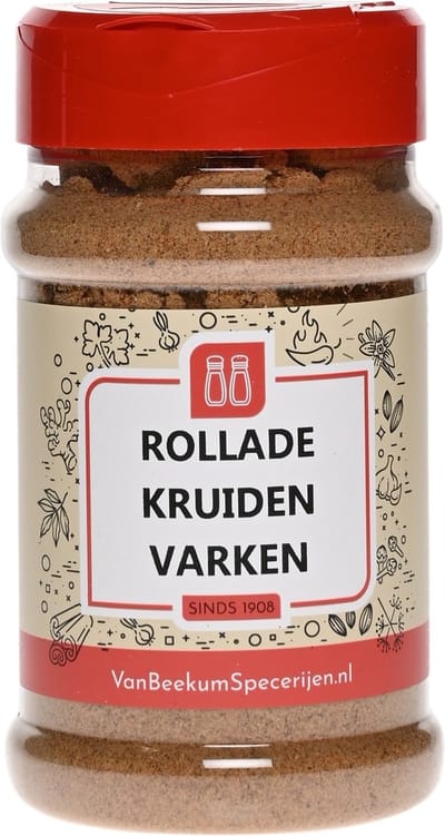 Van Beekum Specerijen - Rollade Kruiden Varken - Strooibus 130 Gram