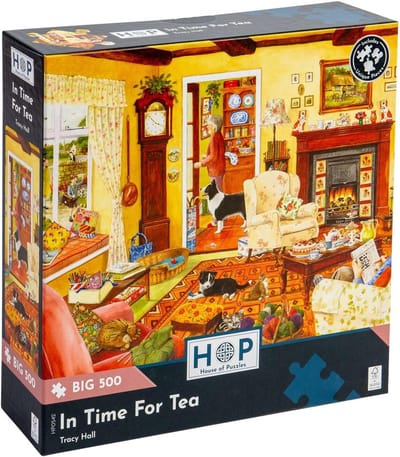 Legpuzzel 500 Stukjes - XL Puzzel - Ontspanning Thuis - Uniek Gevormde Stukjes - 48 x 48 cm - Meerkleurig